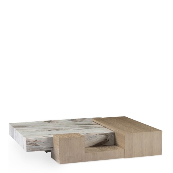 Block Coffee Table Stone, Veneer Fragment House.