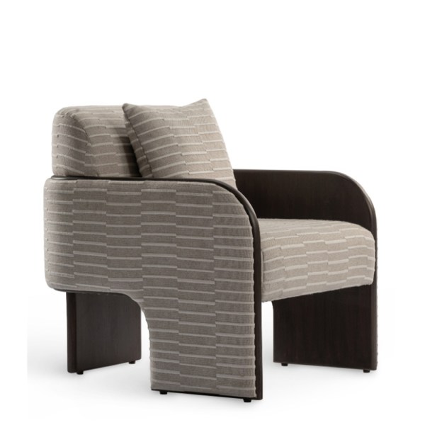 Nacre Accent Chair Wood Fragment House.