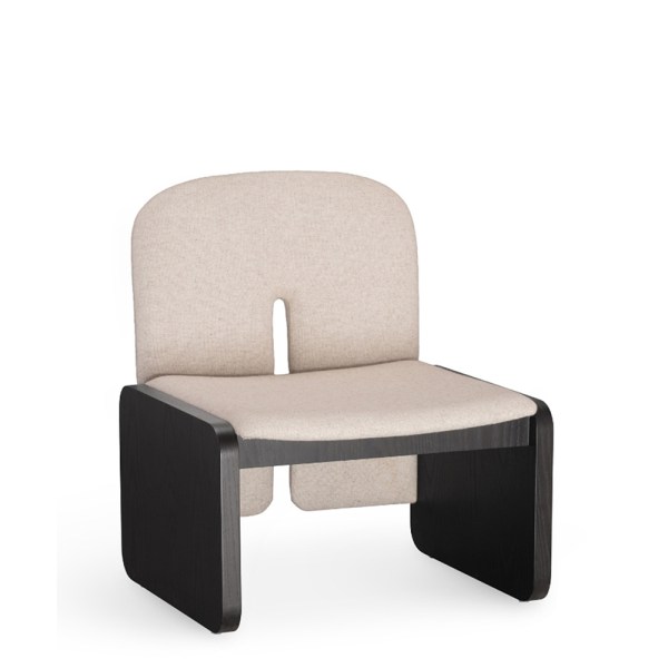 Trame Accent Chair Wood Fragment House.