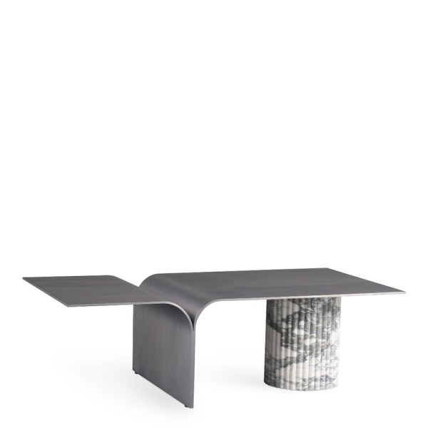 Aura Coffee Table Metal, Stone Fragment House.