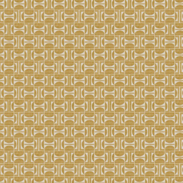Avelume Turmeric Cotton-Linen Fabric by Fragment House.