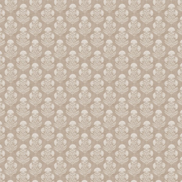 Thaelin Flax Linen Fabric by Fragment House.