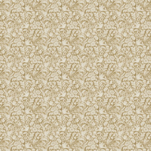Averleigh Antique Gold Cotton-Linen-Viscose Fabric by Fragment House.
