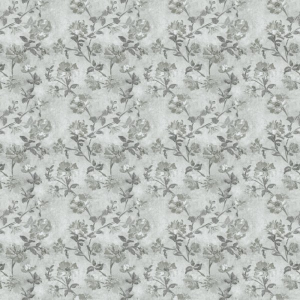 Evangeline Smoke Cotton-Linen-Viscose Fabric by Fragment House.