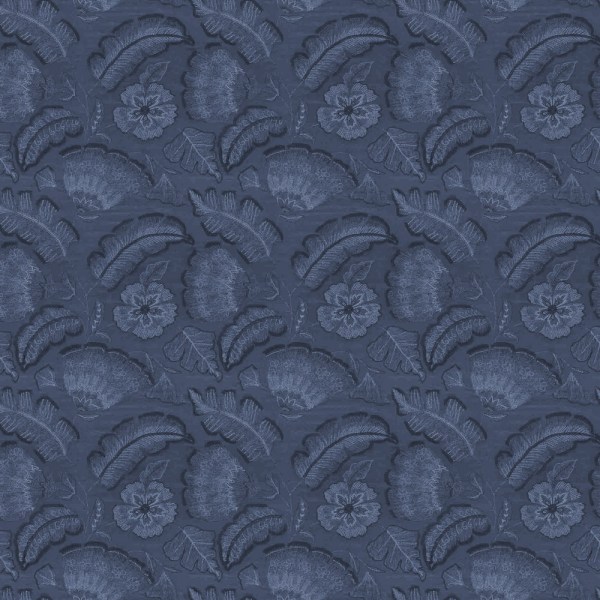 Calira Midnight Cotton-Linen-Polyester-Viscose Fabric by Fragment House.