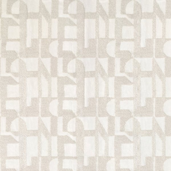 Elowyn Talc Acrylic-Cotton-Linen-Polyester-Viscose Fabric by Fragment House.