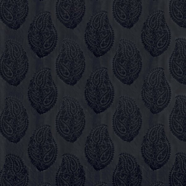 Oriflamme Indigo Cotton-Linen-Viscose Fabric by Fragment House.