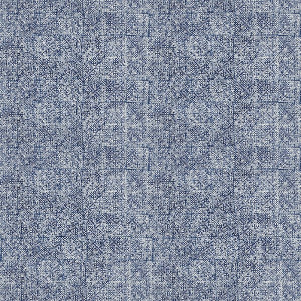 Sashiko Indigo Linen Fabric by Fragment House.