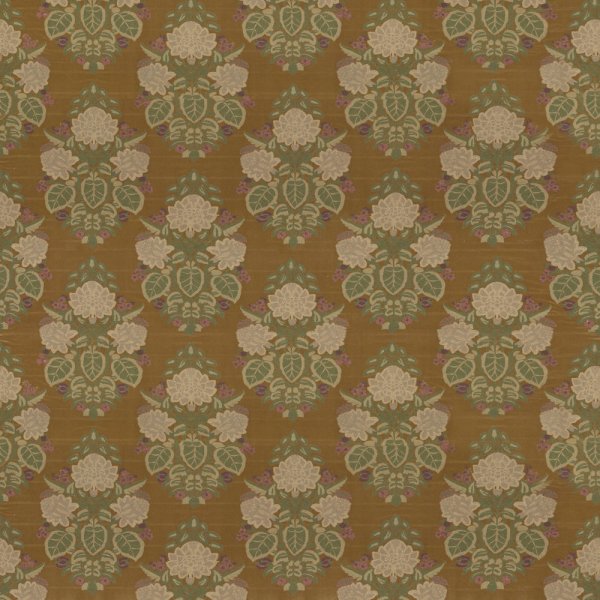Oleya Ochre Cotton Fabric by Fragment House.