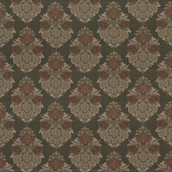 Auriane Cordovan Cotton Fabric by Fragment House.