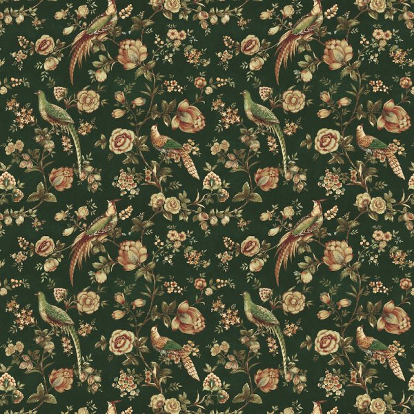 Everbloom Forest Cotton Fabric by Fragment House.