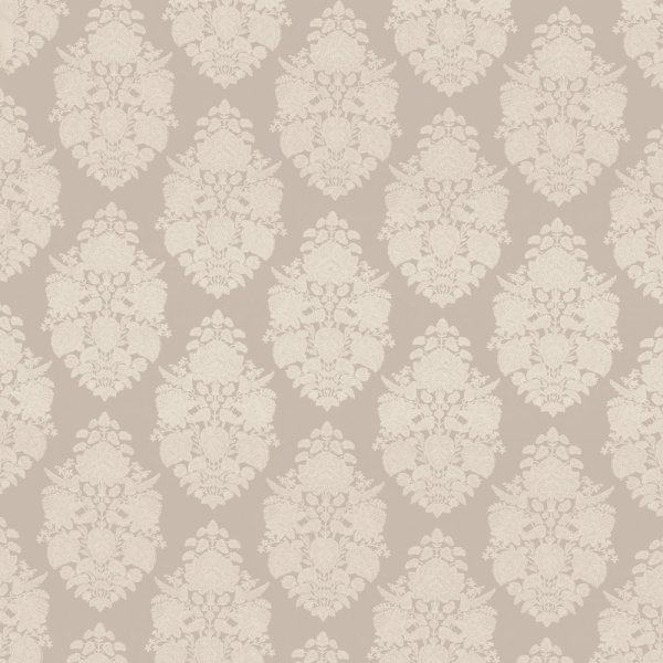 Suratte Warm Taupe Cotton-Linen-Viscose Fabric by Fragment House.