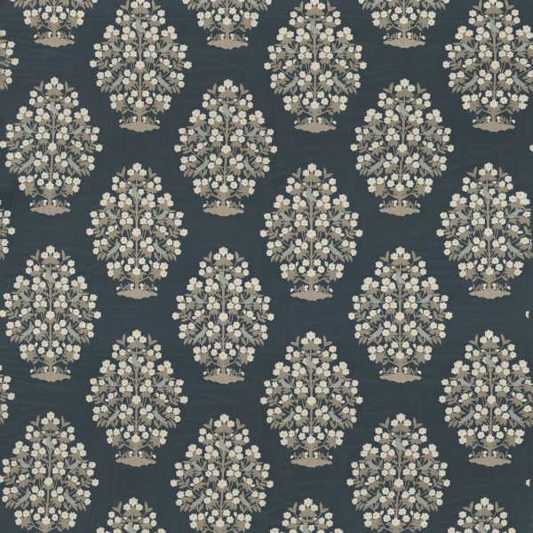 Dorure Nox Cotton-Linen-Viscose-Zari Fabric by Fragment House.