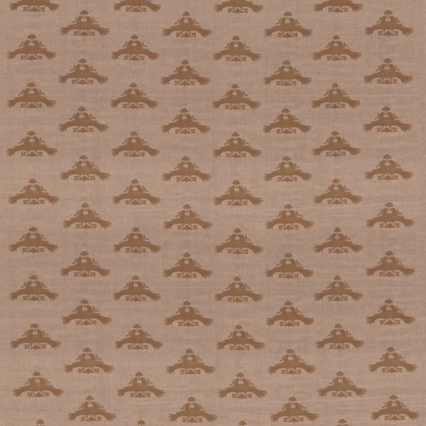 Pietra Mink Linen-Viscose-Zari Fabric by Fragment House.