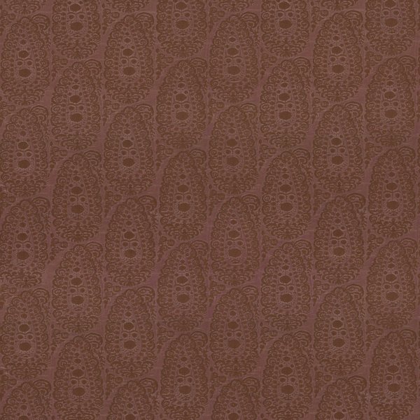 Azara Dusty Plum Cotton-Viscose Fabric by Fragment House.