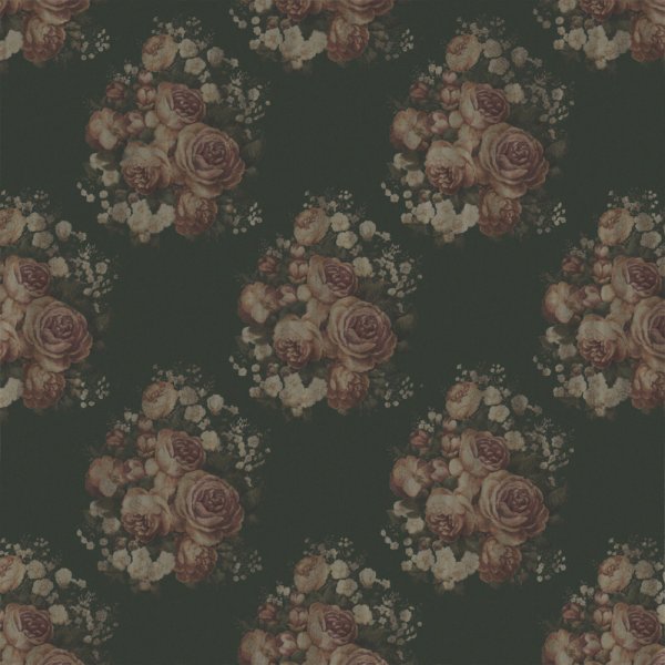 Avir Charcoal Linen Fabric by Fragment House.