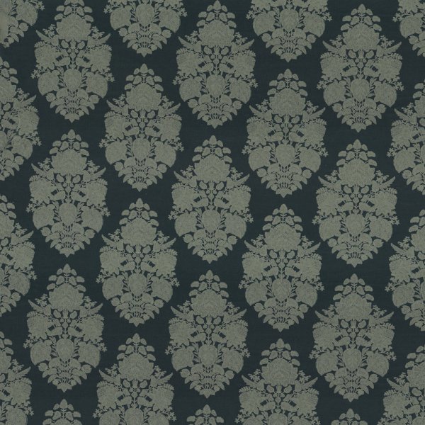 Lysoria Charcoal Cotton-Linen-Viscose Fabric by Fragment House.