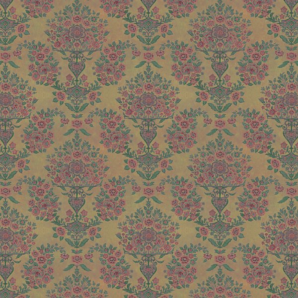 Srot Marigold Linen Fabric by Fragment House.