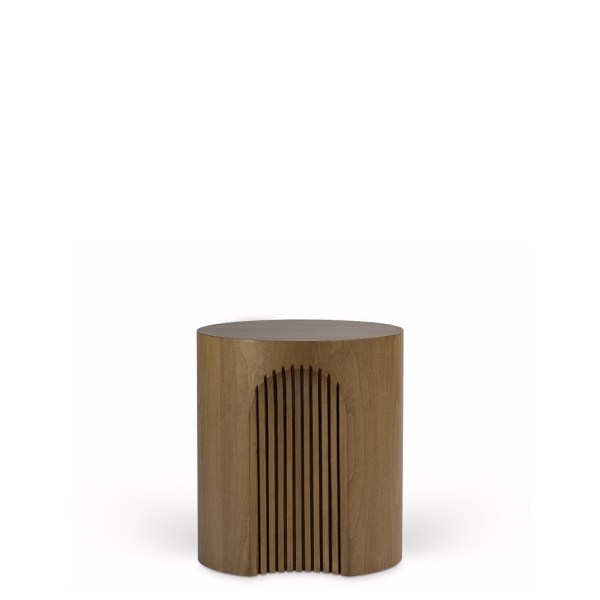 Orbit End Table Wood Fragment House.