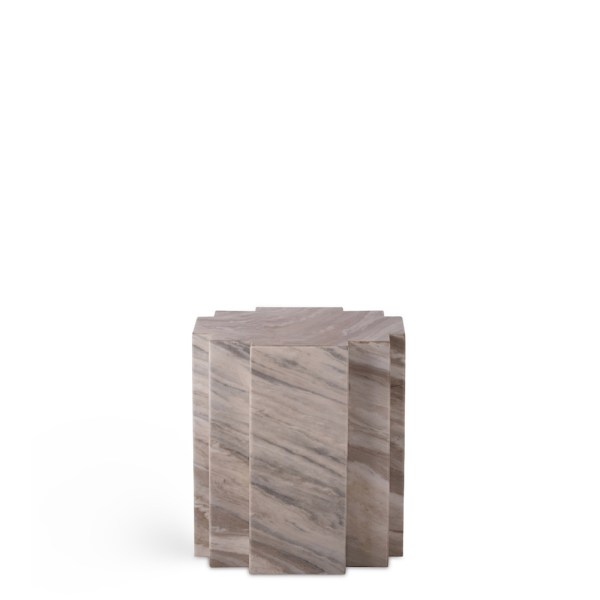 Quiet End Table Stone Fragment House.