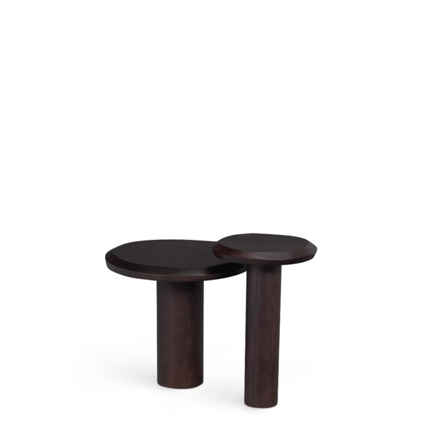 Ferro End Table Metal, Veneer Fragment House.